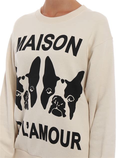 gucci maison de l'amour sweater|Gucci 'Maison de L'Amour' Graphic Print Sweater .